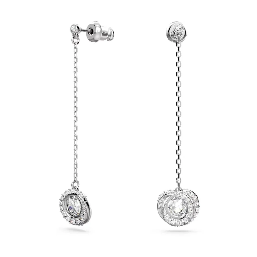 Swarovski Generation korvakorut, vaalea metalli ja kirkkaat kristallit 5636515