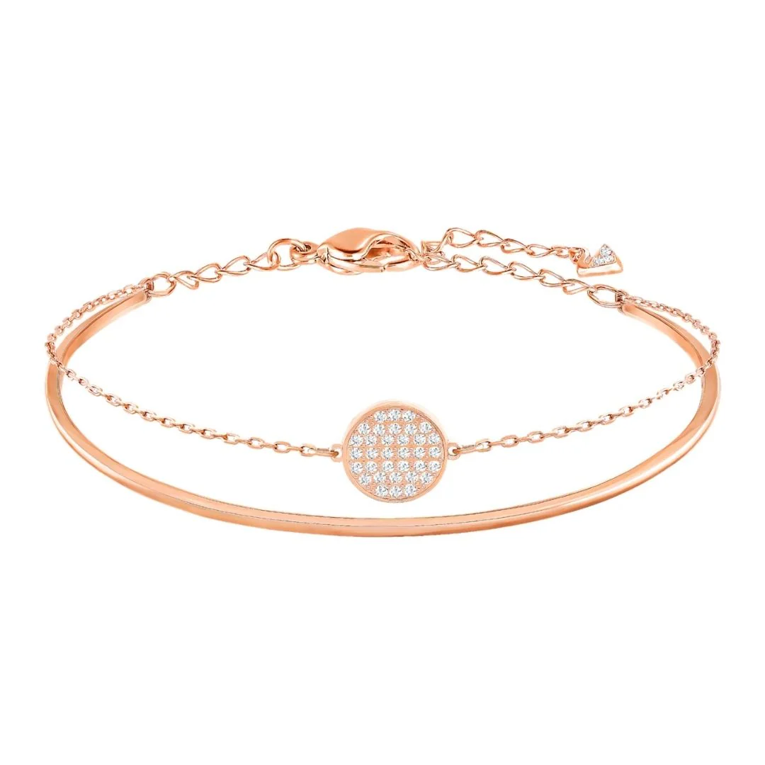 Swarovski Ginger rannekoru, ruusukullan värinen