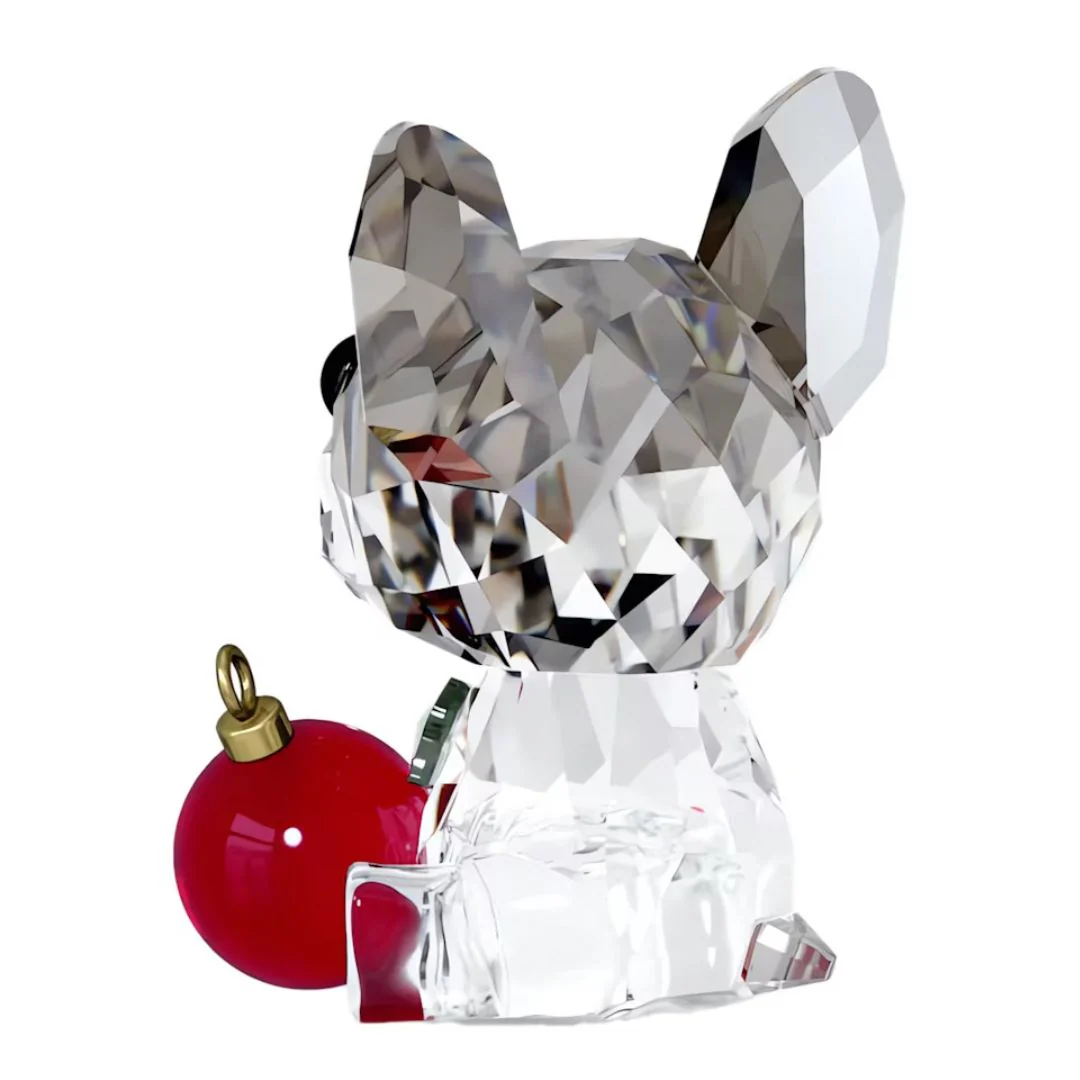Swarovski Holiday Cheers French Bulldog kristallifiguuri 5625662 - Image 2