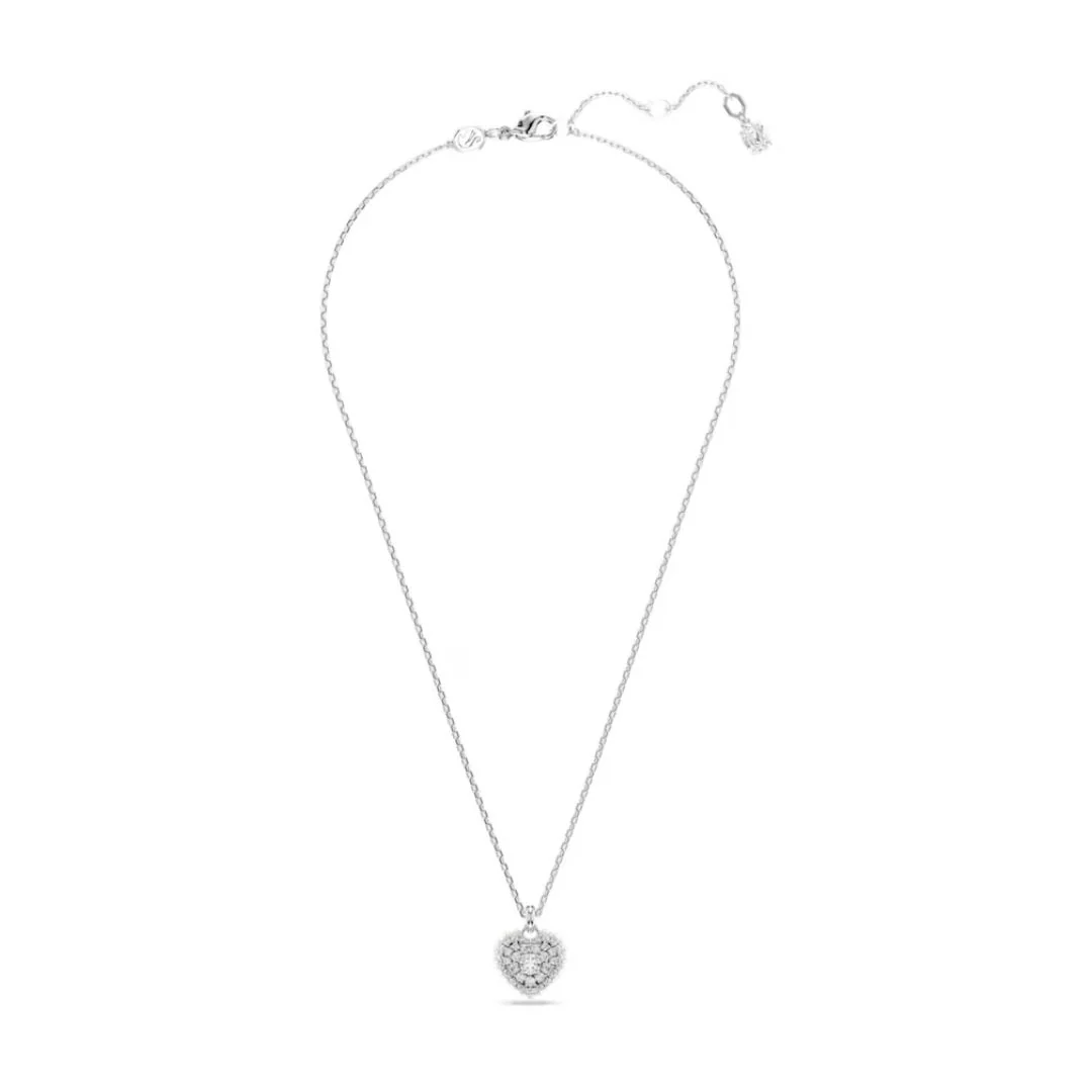 Swarovski Hyperbola Heart riipus, vaalea metalli ja kirkkaat kristallit, 5684386 - Image 2