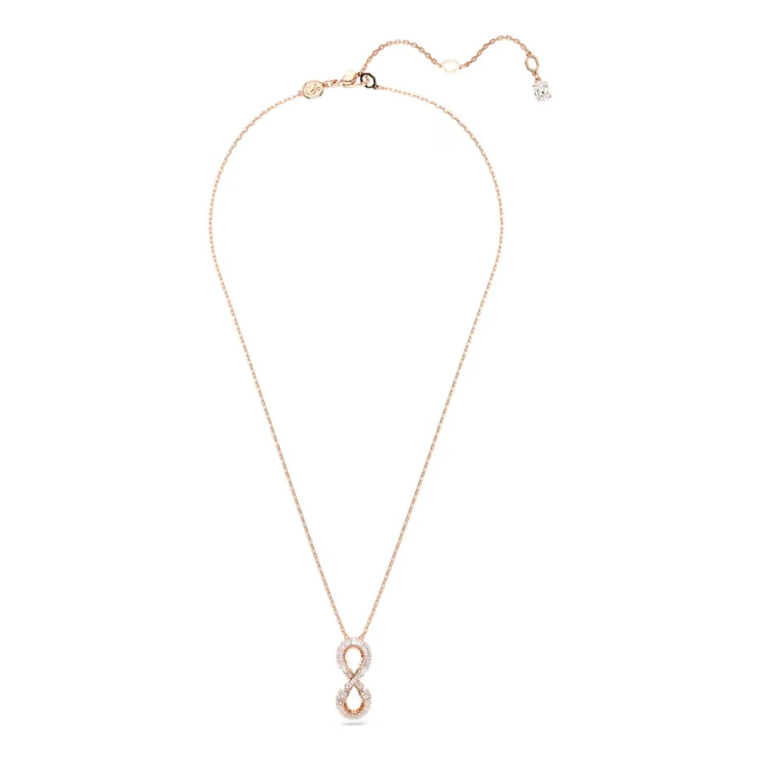 Swarovski Hyperbola Infinity riipus, ruusukullanvärinen ja kirkkaat kristallit 5677623 - Image 3