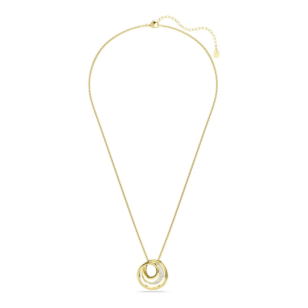 Swarovski Hyperbola kaulakoru, keltakullattu ja kirkkaat kristallit, 5740410 - Image 4