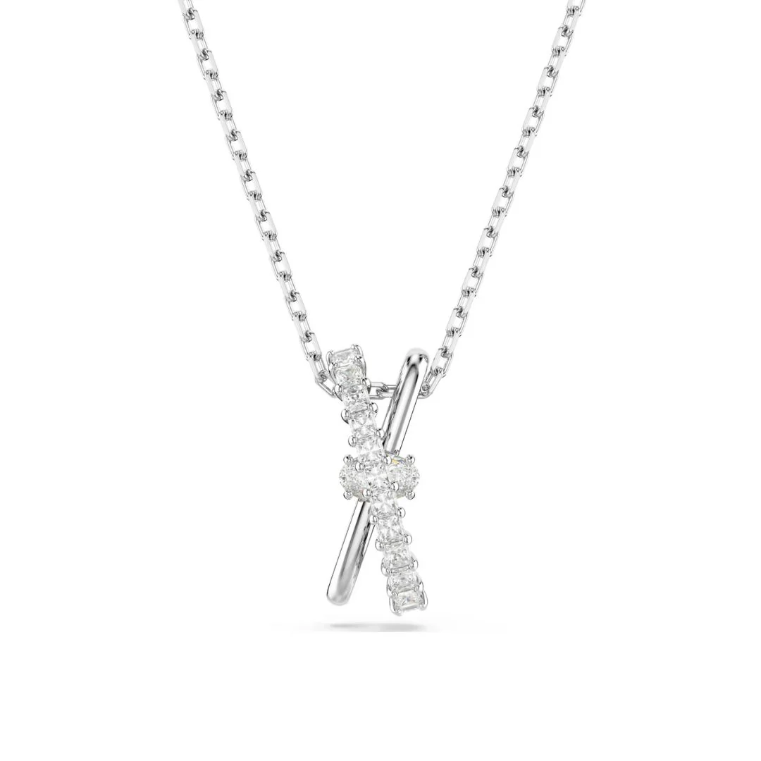 Swarovski Hyperbola riipus, vaalea metalli ja kirkkaat zirkonit 5689723