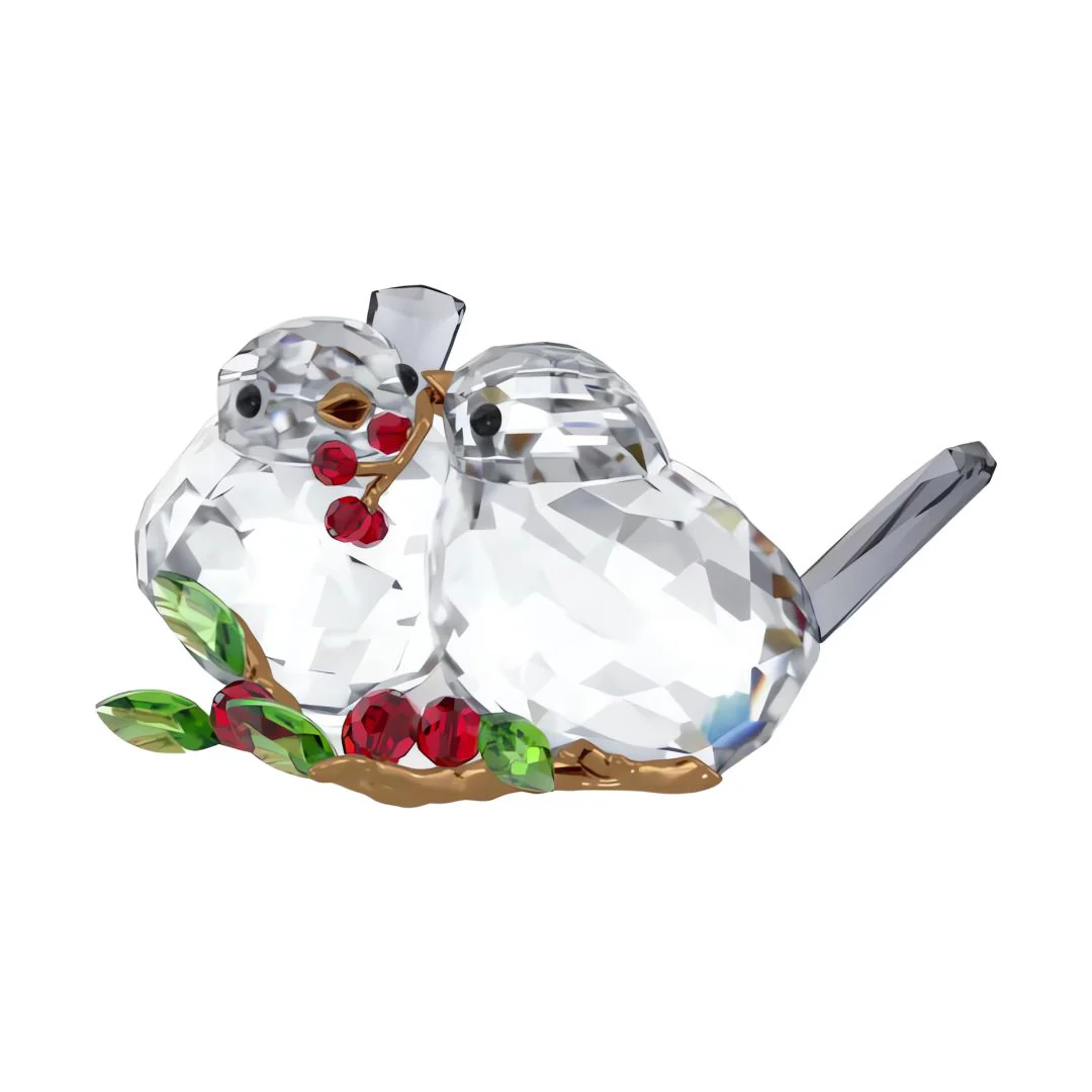 Swarovski Idyllia Bird Couple and Berries kristallikoriste 5701371 - Image 2