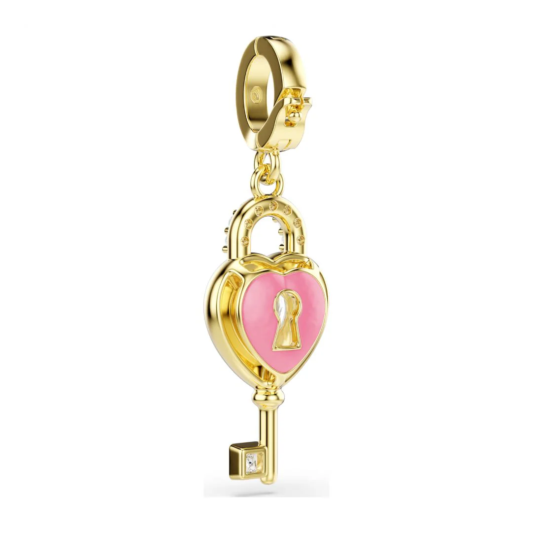 Swarovski Idyllia charm, keltakullattu ja kirkkaat zirkonit, 5742959 - Image 5