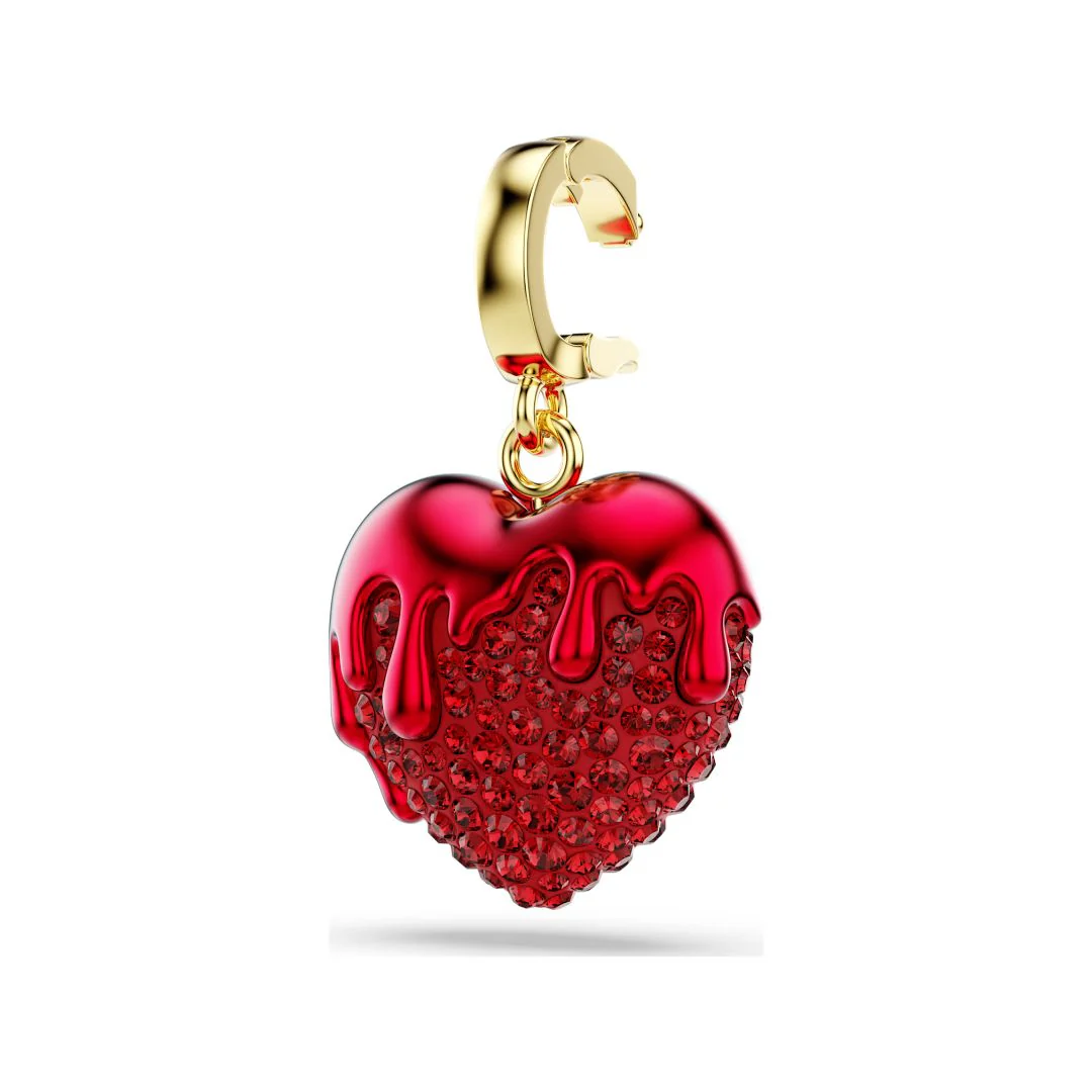 Swarovski Idyllia charm, keltakullattu ja punaiset kristallit, 5742994 - Image 5