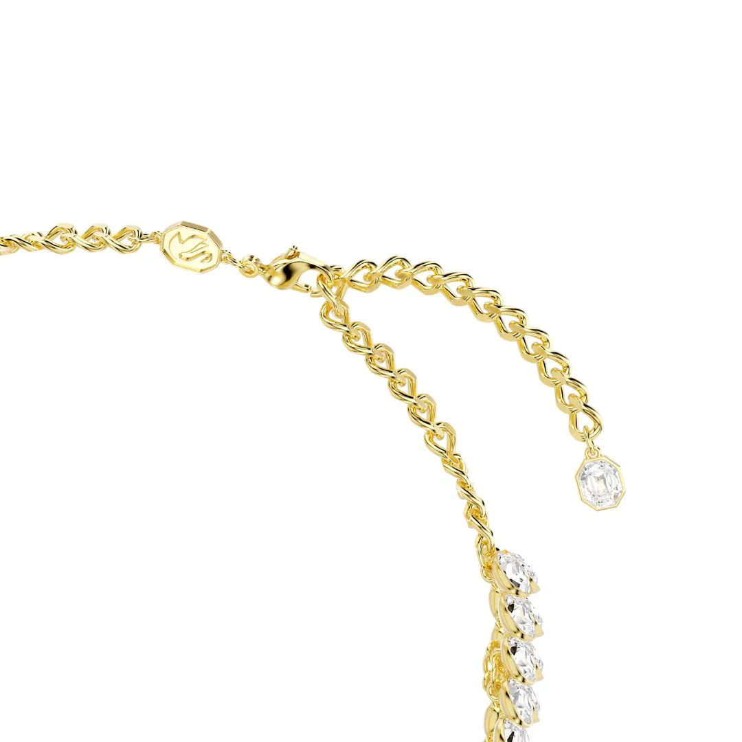 Swarovski Idyllia choker kaulakoru, keltakullanväri ja kirkkaat kristallit, 5723541 - Image 3