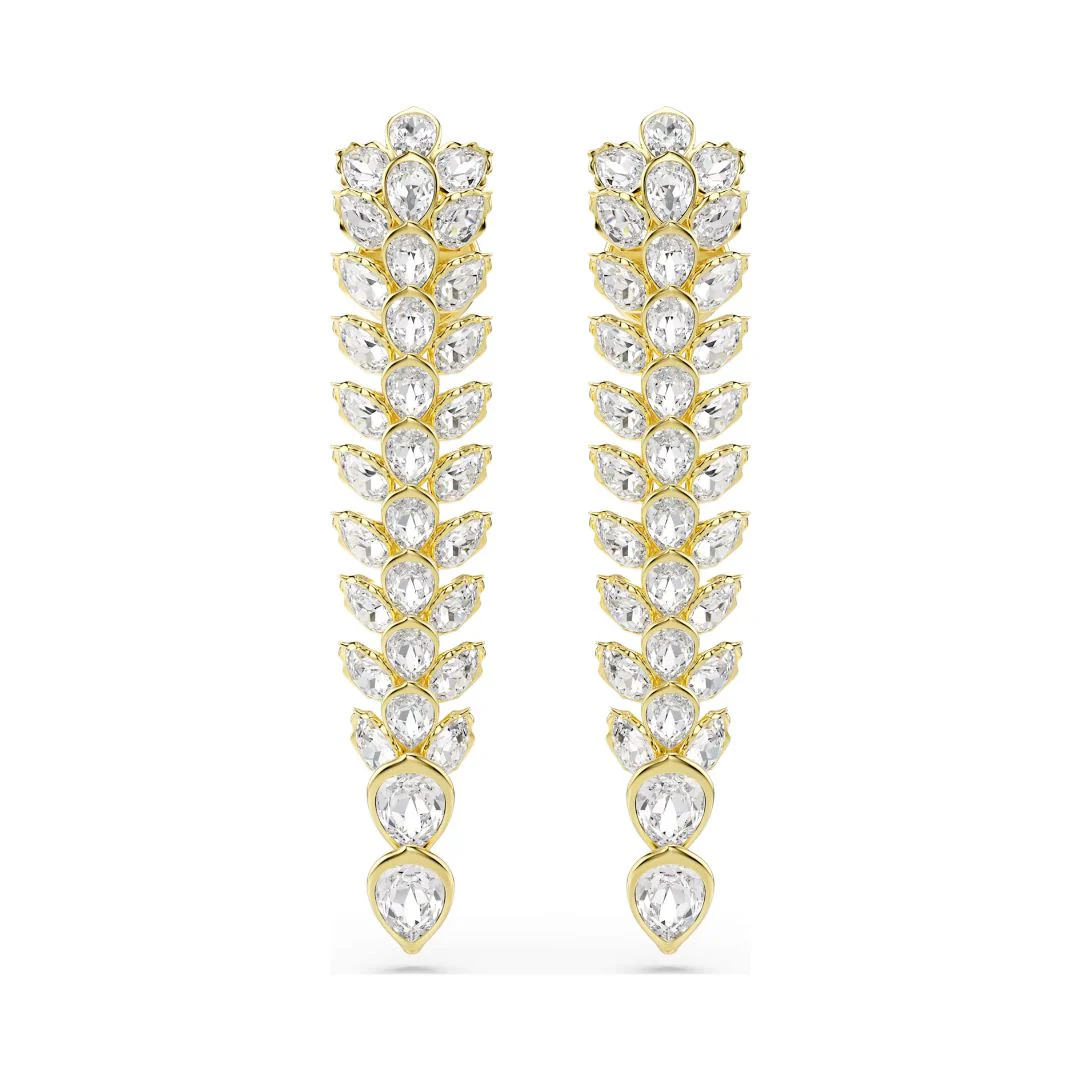 Swarovski Idyllia korvakorut, keltakullanväri ja kirkkaat kristallit, 5723138