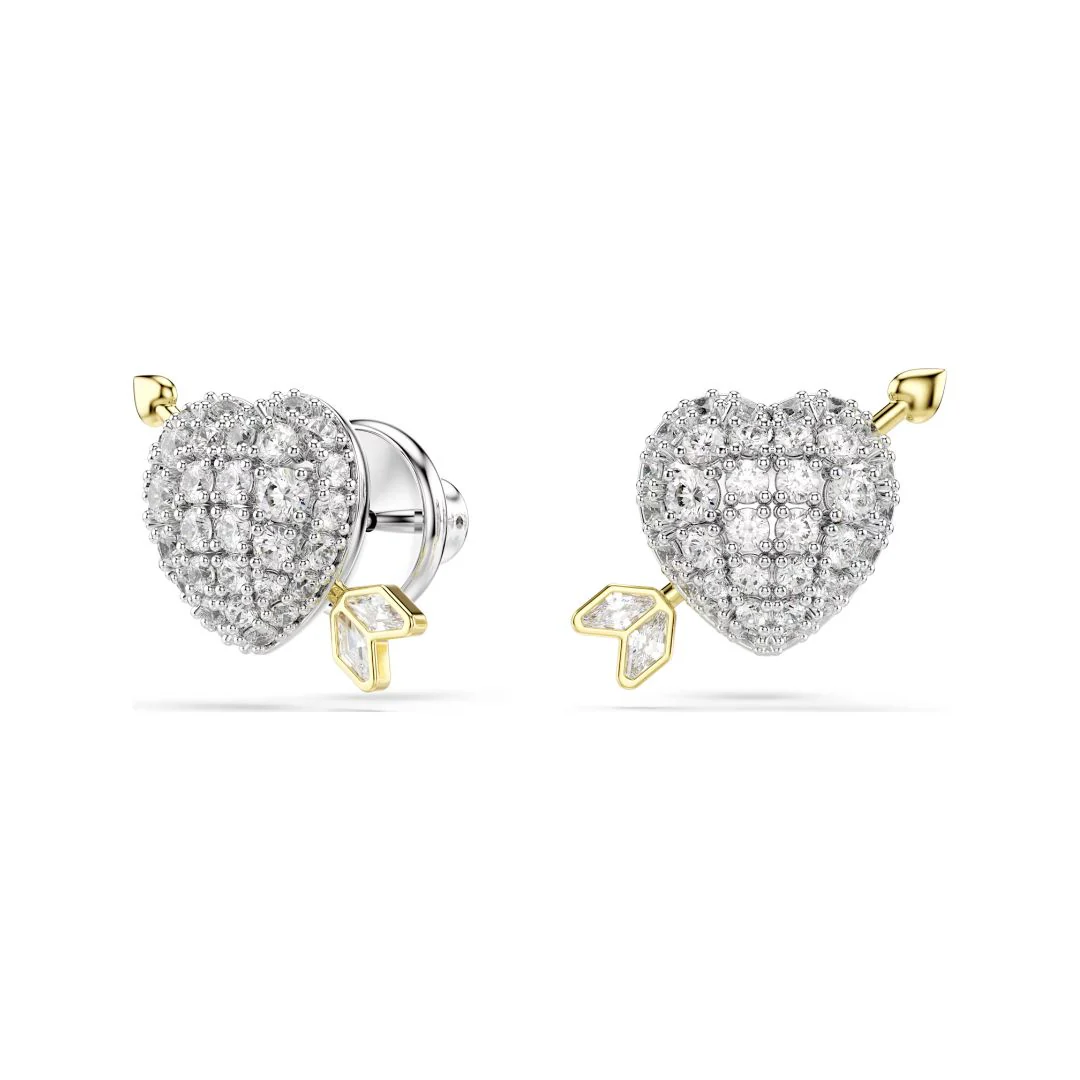 Swarovski Idyllia korvakorut, keltakullattu ja kirkkaat zirkonit, 5737298