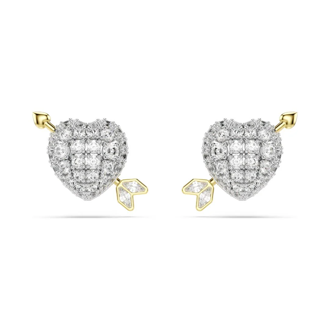 Swarovski Idyllia korvakorut, keltakullattu ja kirkkaat zirkonit, 5737298 - Image 3