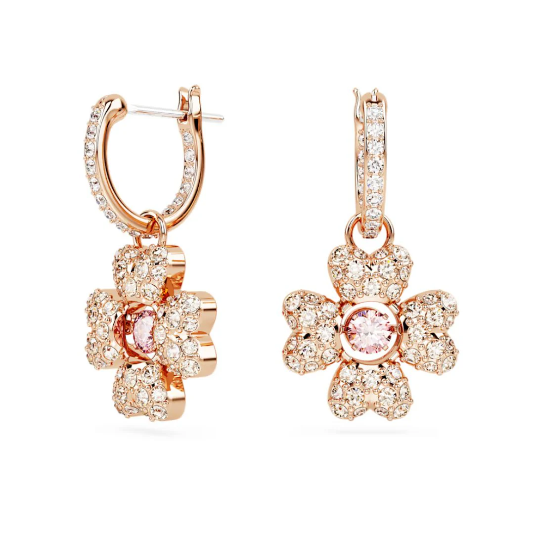 Swarovski Idyllia korvakorut, ruusukullanväri ja kirkkaat kristallit, 5674212