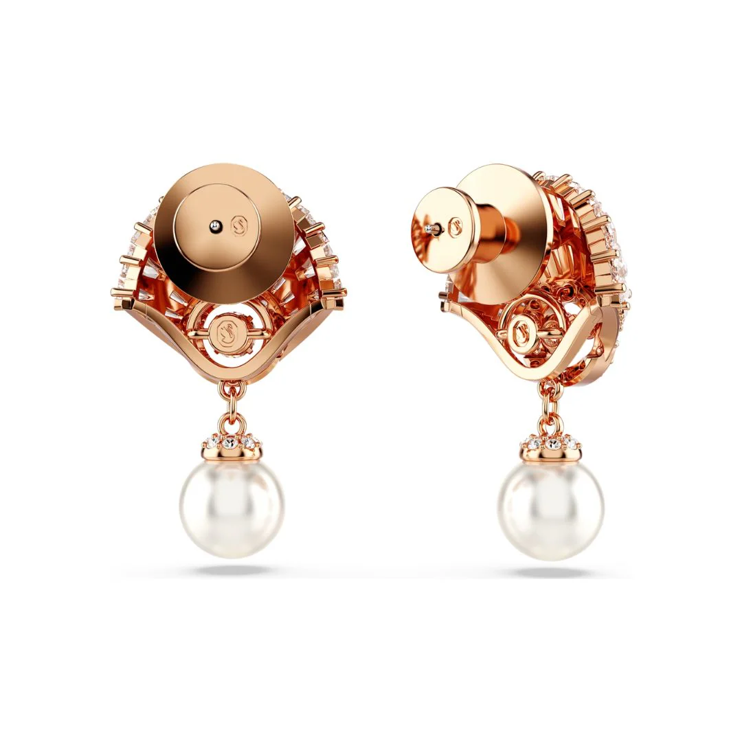 Swarovski Idyllia korvakorut, ruusukullanväri ja kirkkaat kristallit, 5689196 - Image 3