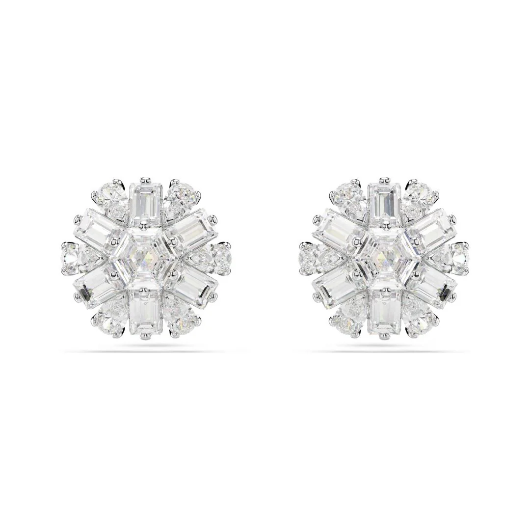 Swarovski Idyllia korvakorut, vaalea metalli ja kirkkaat kristallit, 5691483