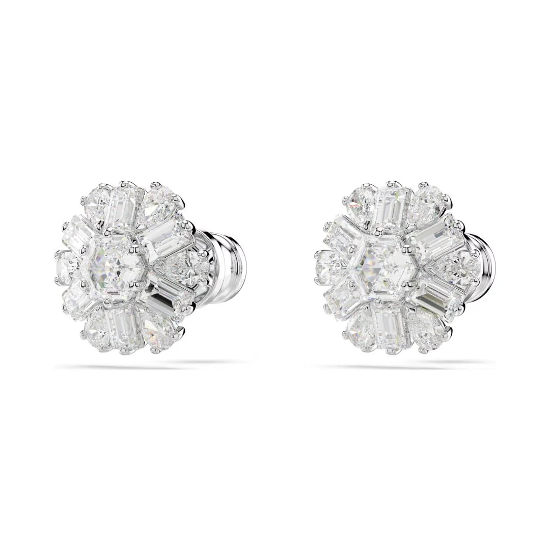 Swarovski Idyllia korvakorut, vaalea metalli ja kirkkaat kristallit, 5691483 - Image 2