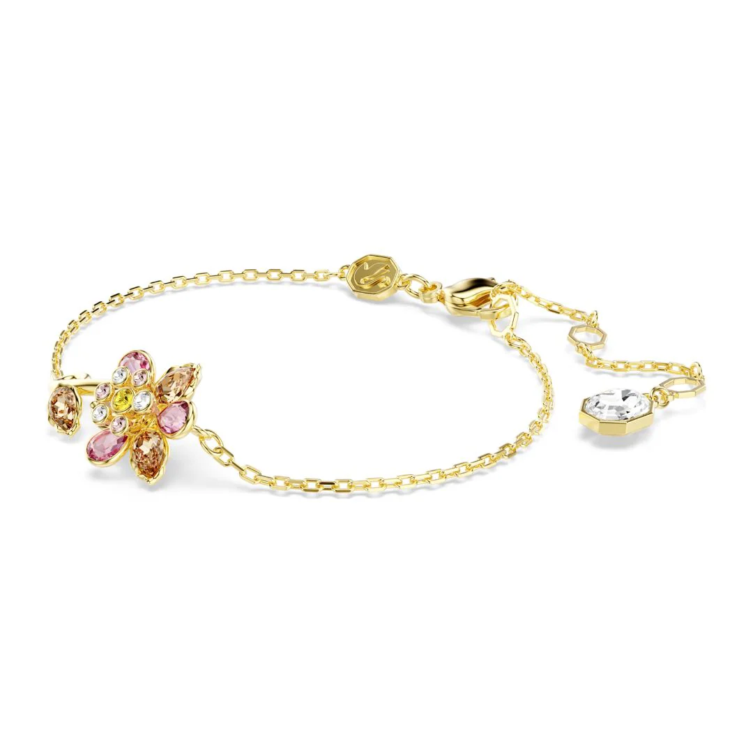 Swarovski Idyllia rannekoru, keltakullanväri ja eri väriset kristallit, 5732423 - Image 2