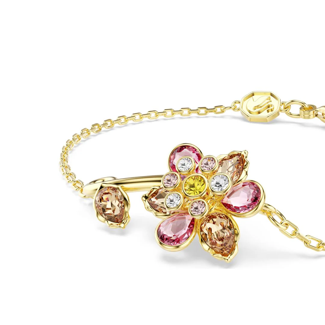Swarovski Idyllia rannekoru, keltakullanväri ja eri väriset kristallit, 5732423 - Image 4