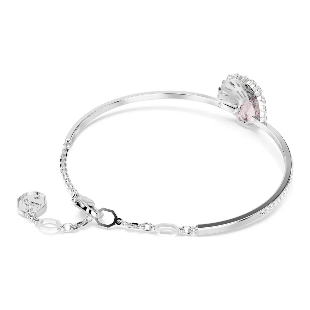 Swarovski Idyllia rannerengas, vaaleanpunainen ja kirkkaat kristallit, 5680298 - Image 4