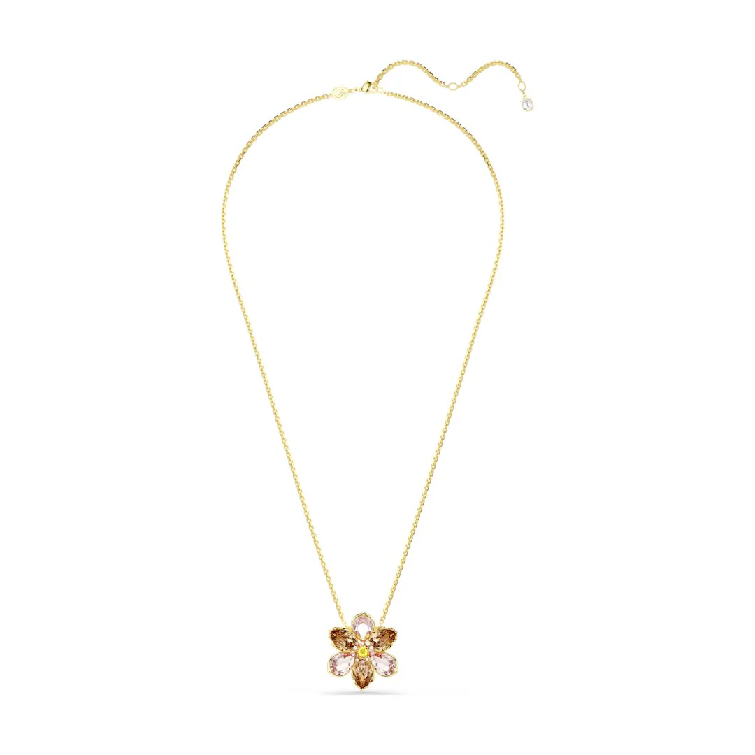 Swarovski Idyllia riipus ja rintakoru, keltakullanväri ja eriväriset kristallit 5735227 - Image 6