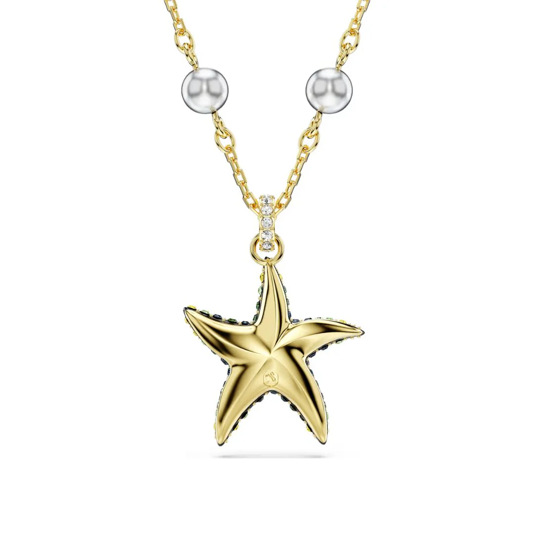 Swarovski Idyllia riipus, keltakullanväri ja eri väriset kristallit, 5684116 - Image 5