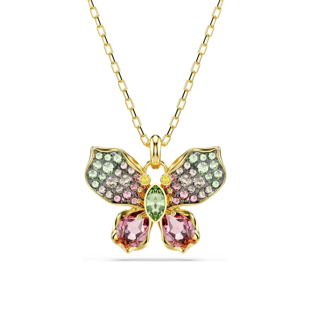 Swarovski Idyllia riipus, keltakullanväri ja eri väriset kristallit, 5709950