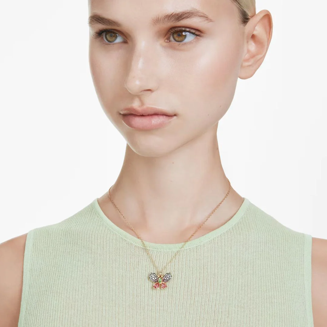 Swarovski Idyllia riipus, keltakullanväri ja eri väriset kristallit, 5709950 - Image 2