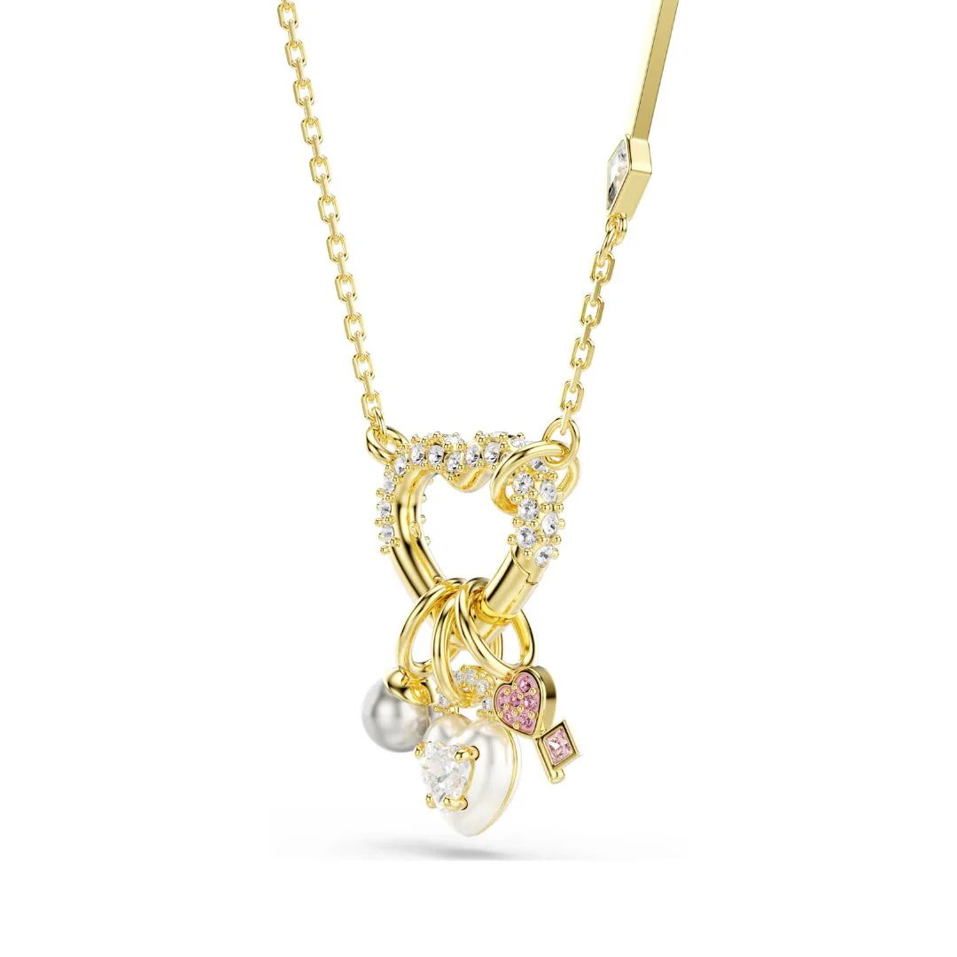 Swarovski Idyllia riipus, keltakullattu, eriväriset kristallit ja zirkonit, 5737290 - Image 3