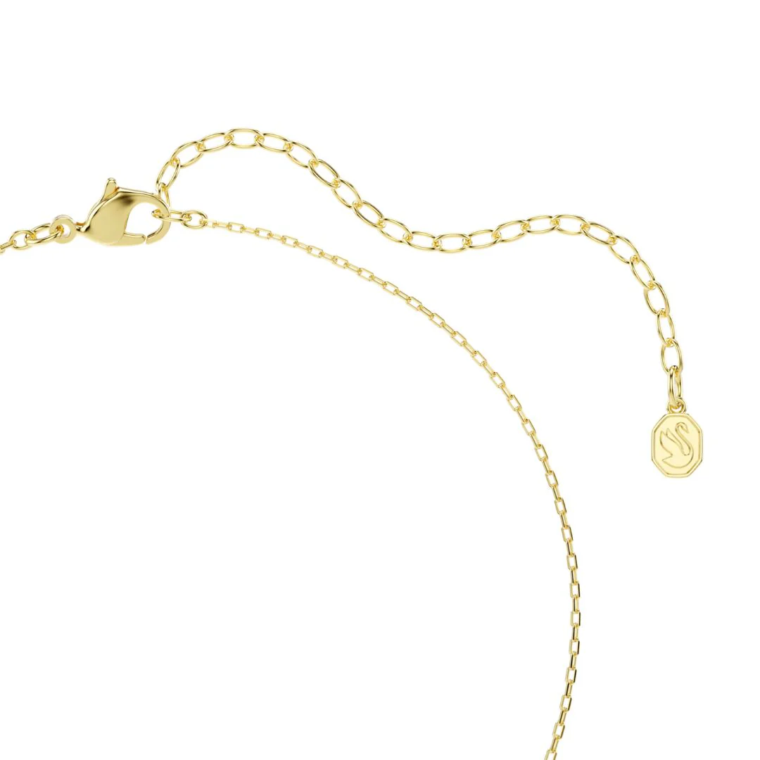 Swarovski Idyllia riipus, keltakullattu ja vaaleanpunaiset kristallit, 5737288 - Image 7