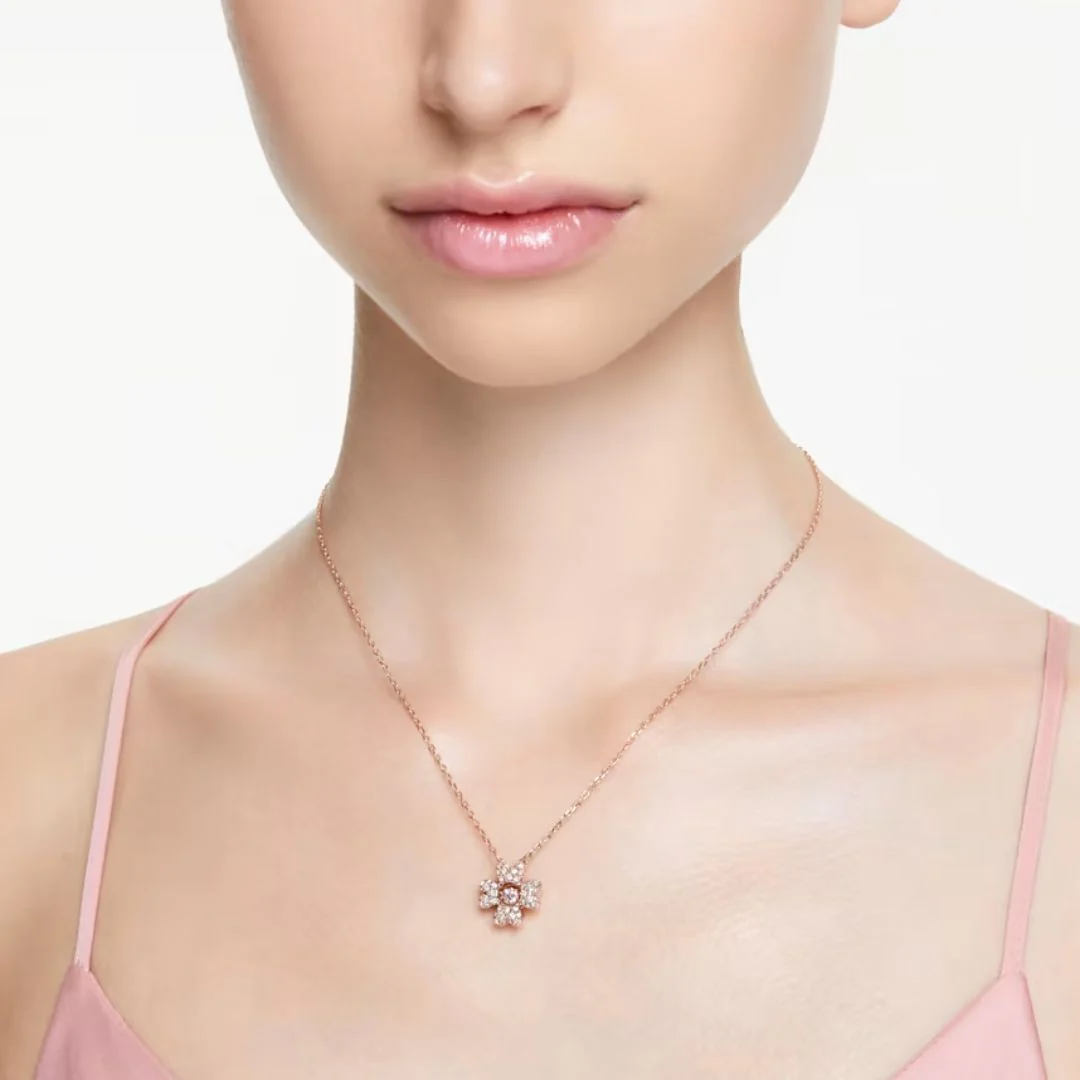 Swarovski Idyllia riipus, ruusukullanväri ja kirkkaat kristallit, 5674211 - Image 2