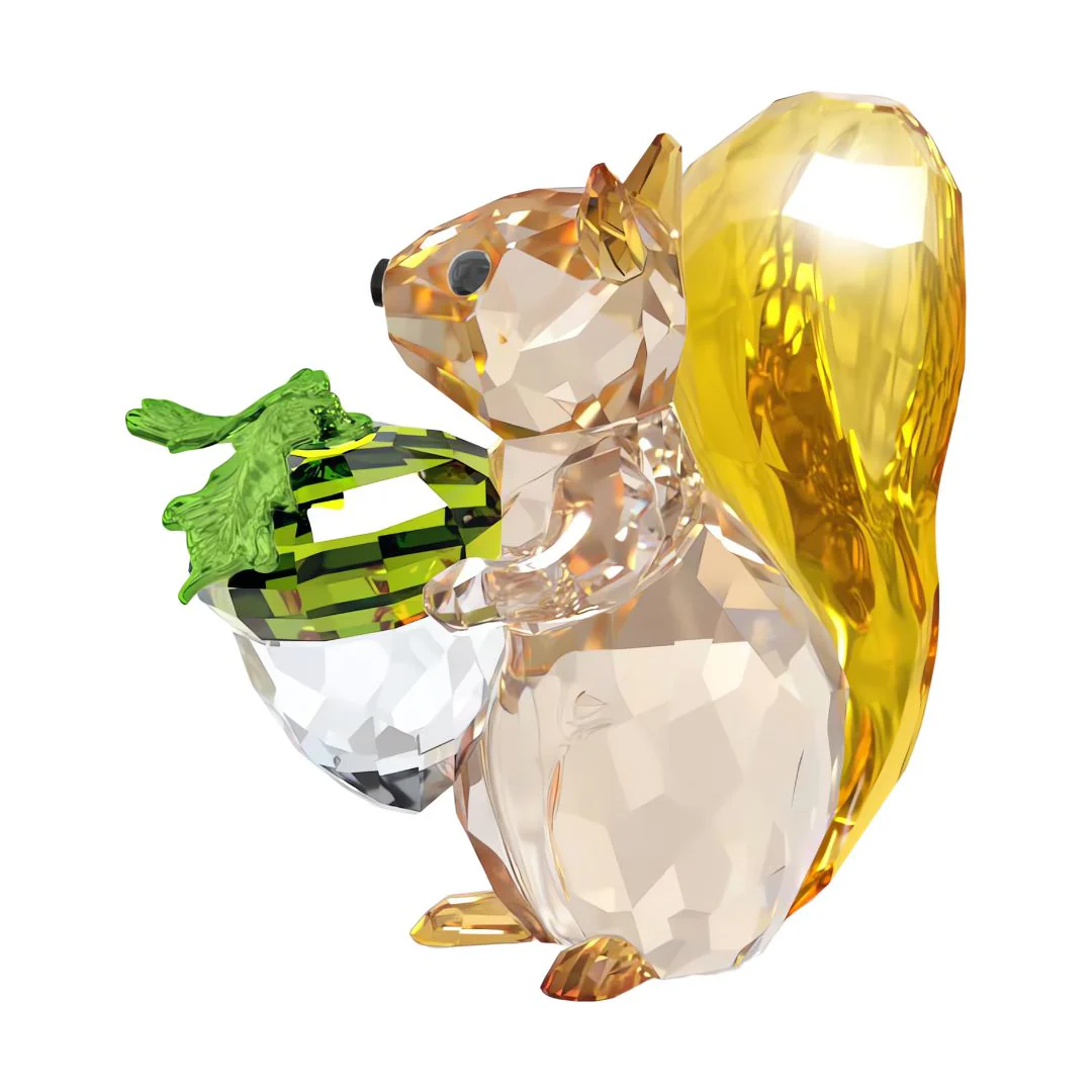 Swarovski Idyllia Squirrel and Acorn -kristallikoriste 5683617 - Image 2