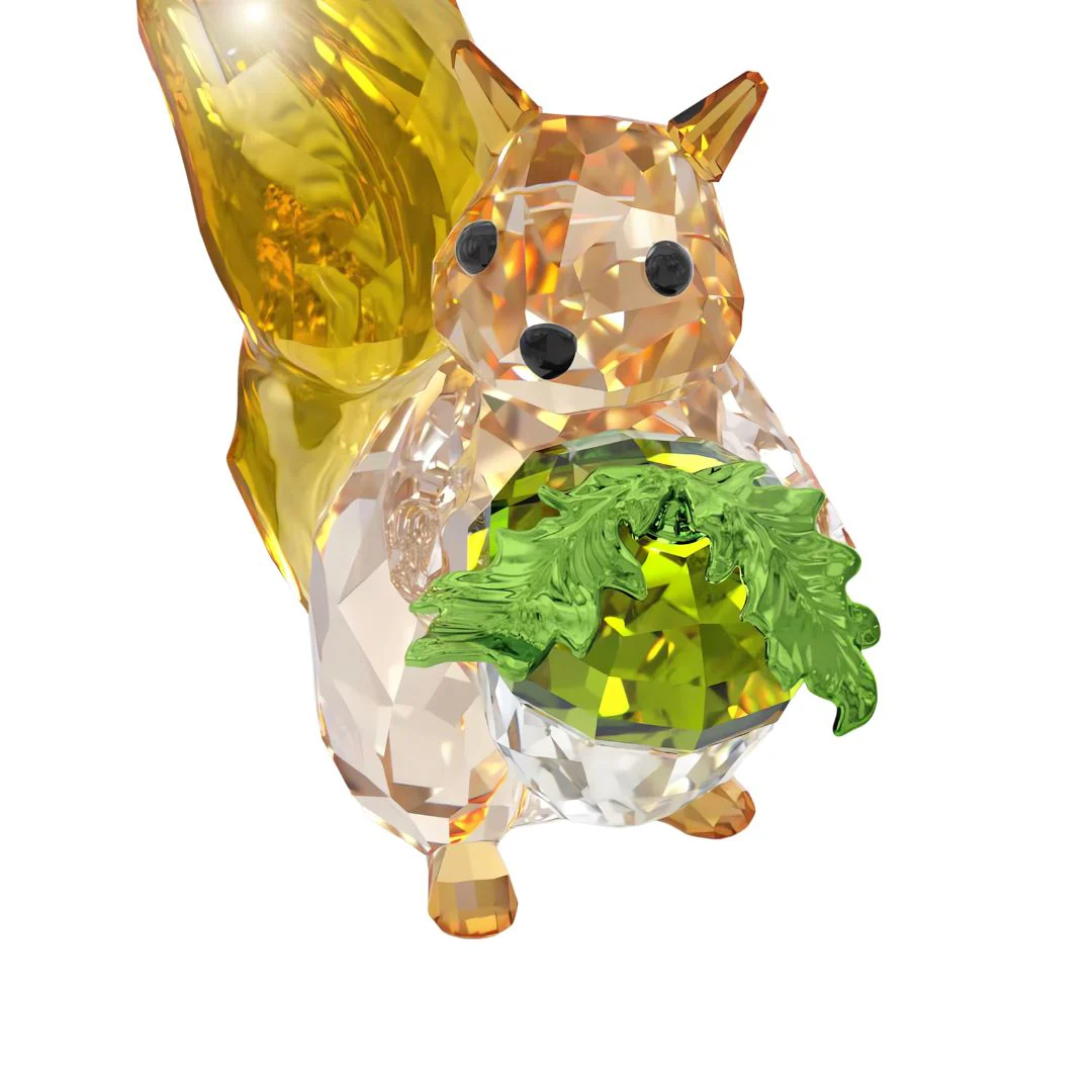 Swarovski Idyllia Squirrel and Acorn -kristallikoriste 5683617 - Image 4