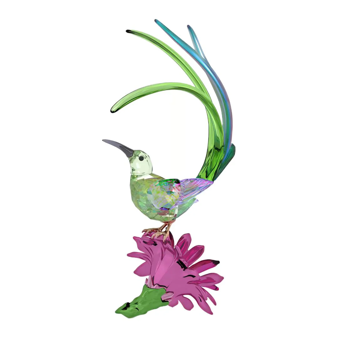 Swarovski Idyllia Sugarbird and Cactus Flower -kristallikoriste 5675166 - Image 3