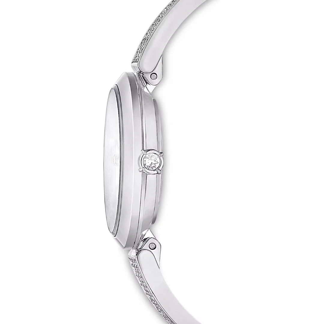 Swarovski Illumina rannekello, hopeanvärinen ja kirkkaat kristallit, 5671205 - Image 6