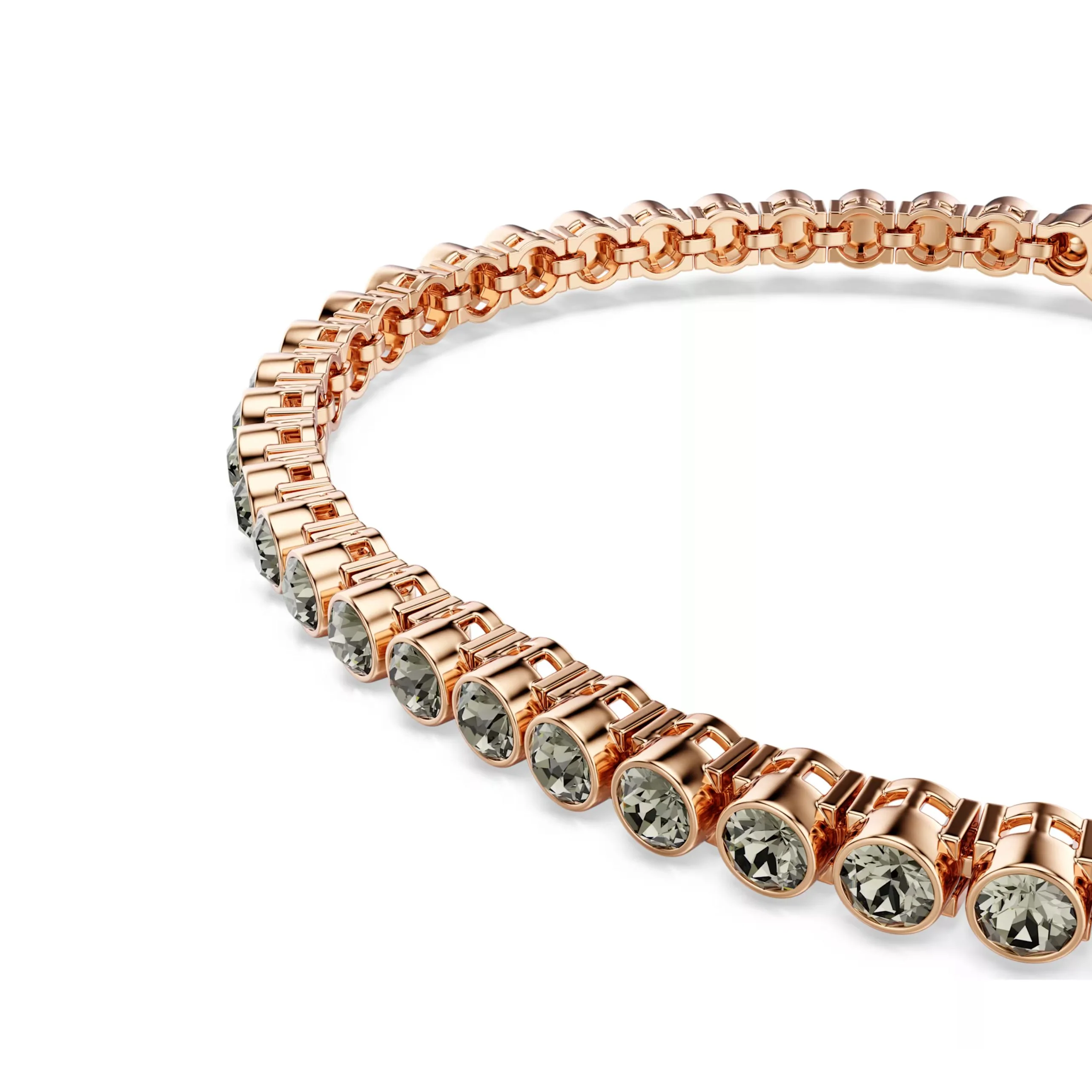 Swarovski Imber Emily Tennis rannekoru, ruusukullanväri ja harmaat kristallit, 5734240 - Image 2