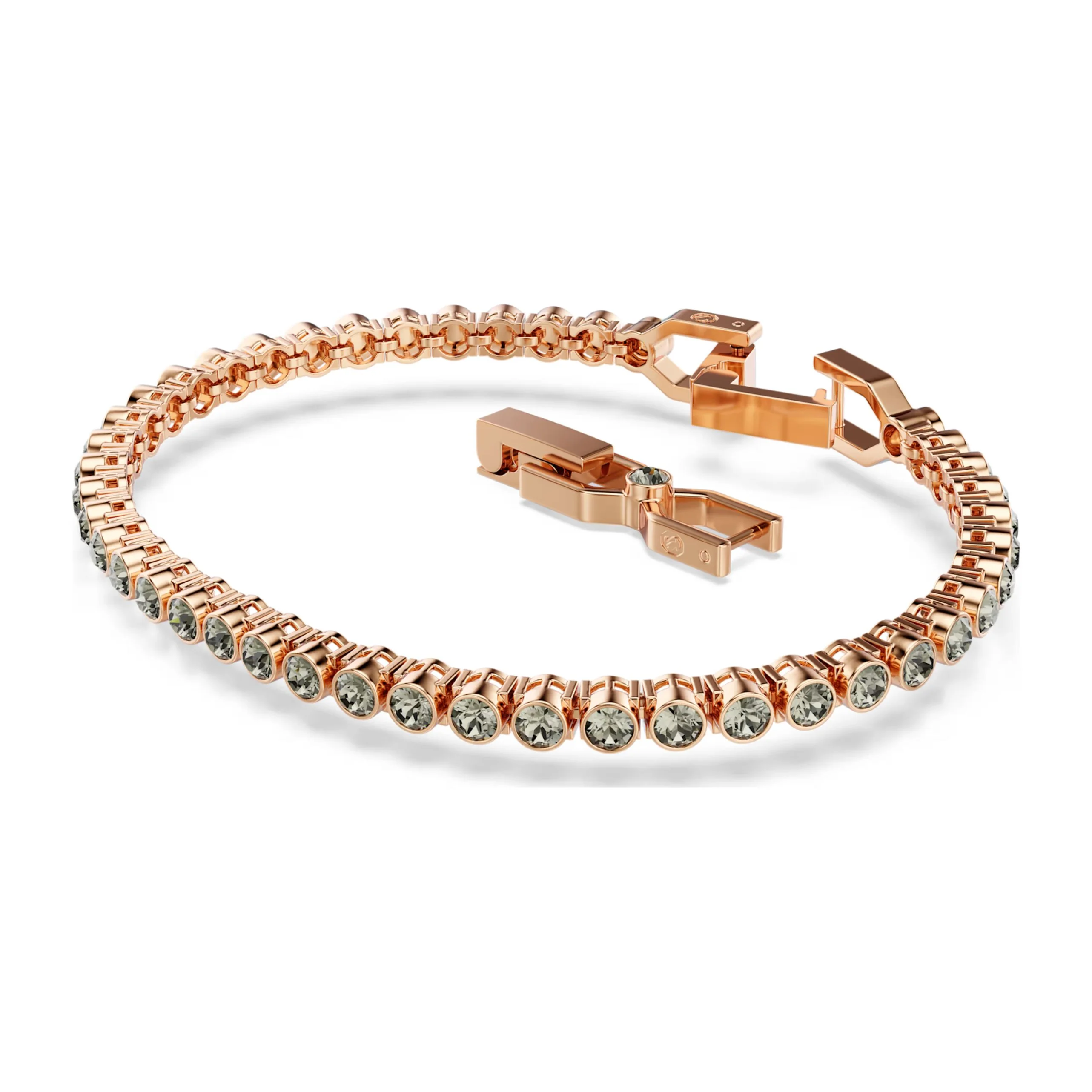 Swarovski Imber Emily Tennis rannekoru, ruusukullanväri ja harmaat kristallit, 5734240 - Image 4