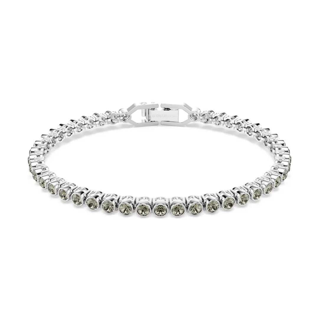 Swarovski Imber Emily Tennis rannekoru, vaalea metalli ja harmaat kristallit, 5734238