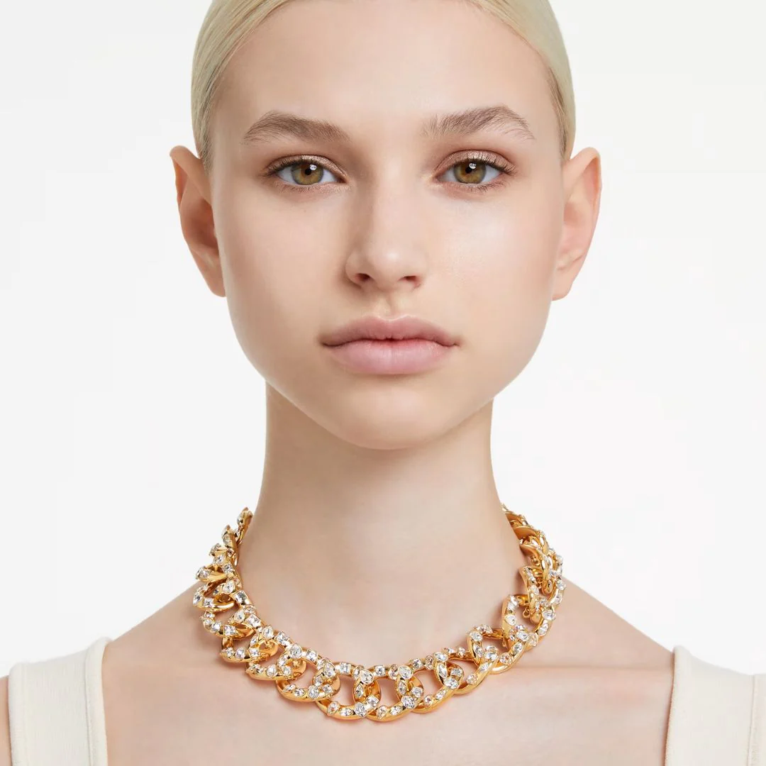 Swarovski Imber kaulakoru, keltakullanväri ja kirkkaat kristallit, 5663257 - Image 3