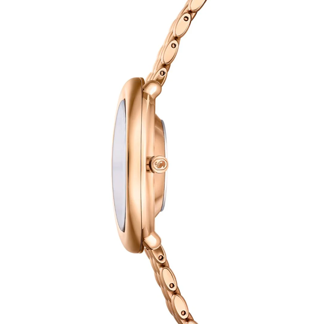 Swarovski Imber oval rannekello, ruusukullanväri ja kirkkaat kristallit, 5717532 - Image 7
