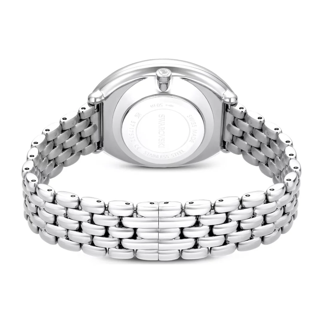 Swarovski Imber oval rannekello, vaalea metalli ja kirkkaat kristallit, 5717590 - Image 4