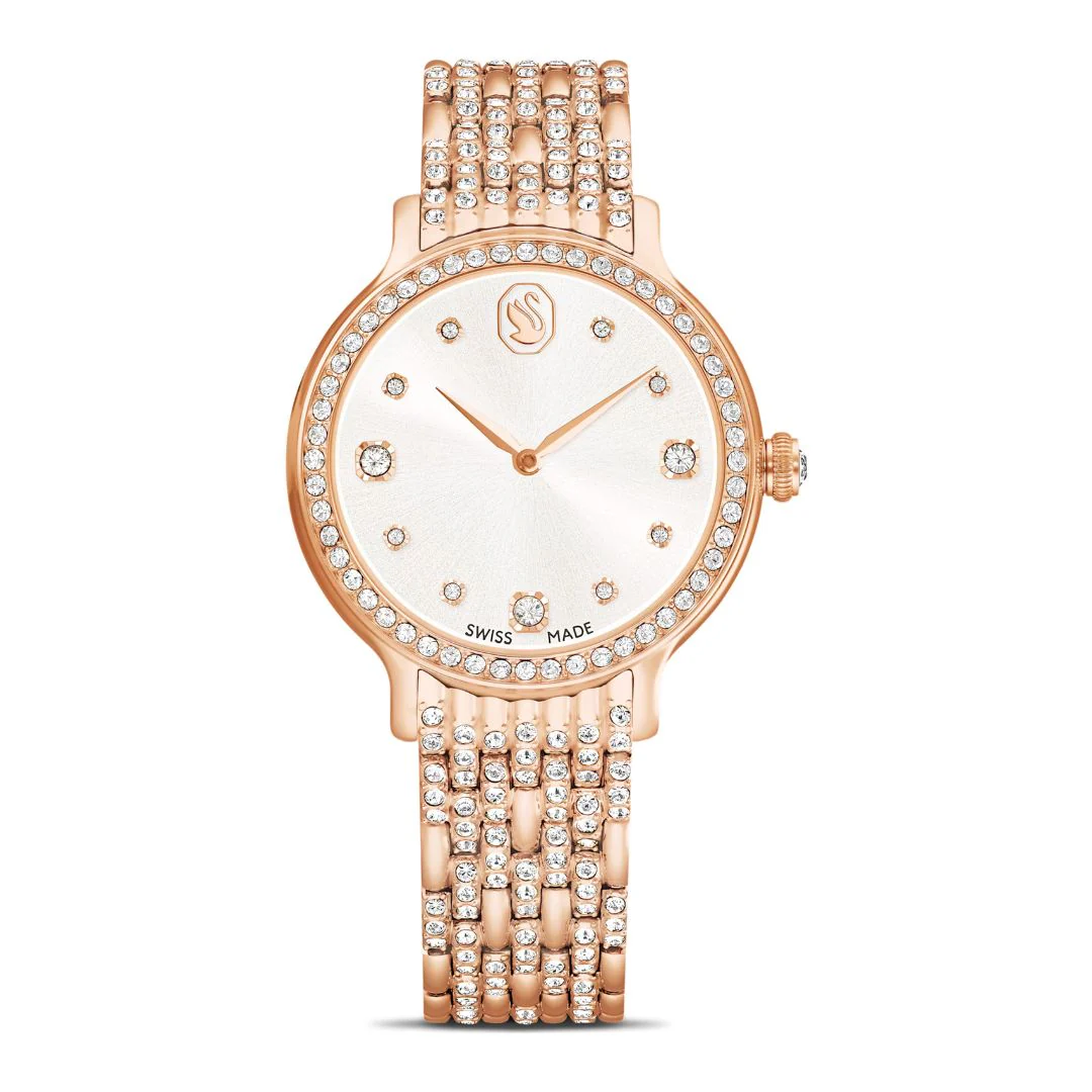 Swarovski Imber rannekello, ruusukullanvärinen ja kirkkaat kristallit, 5713883