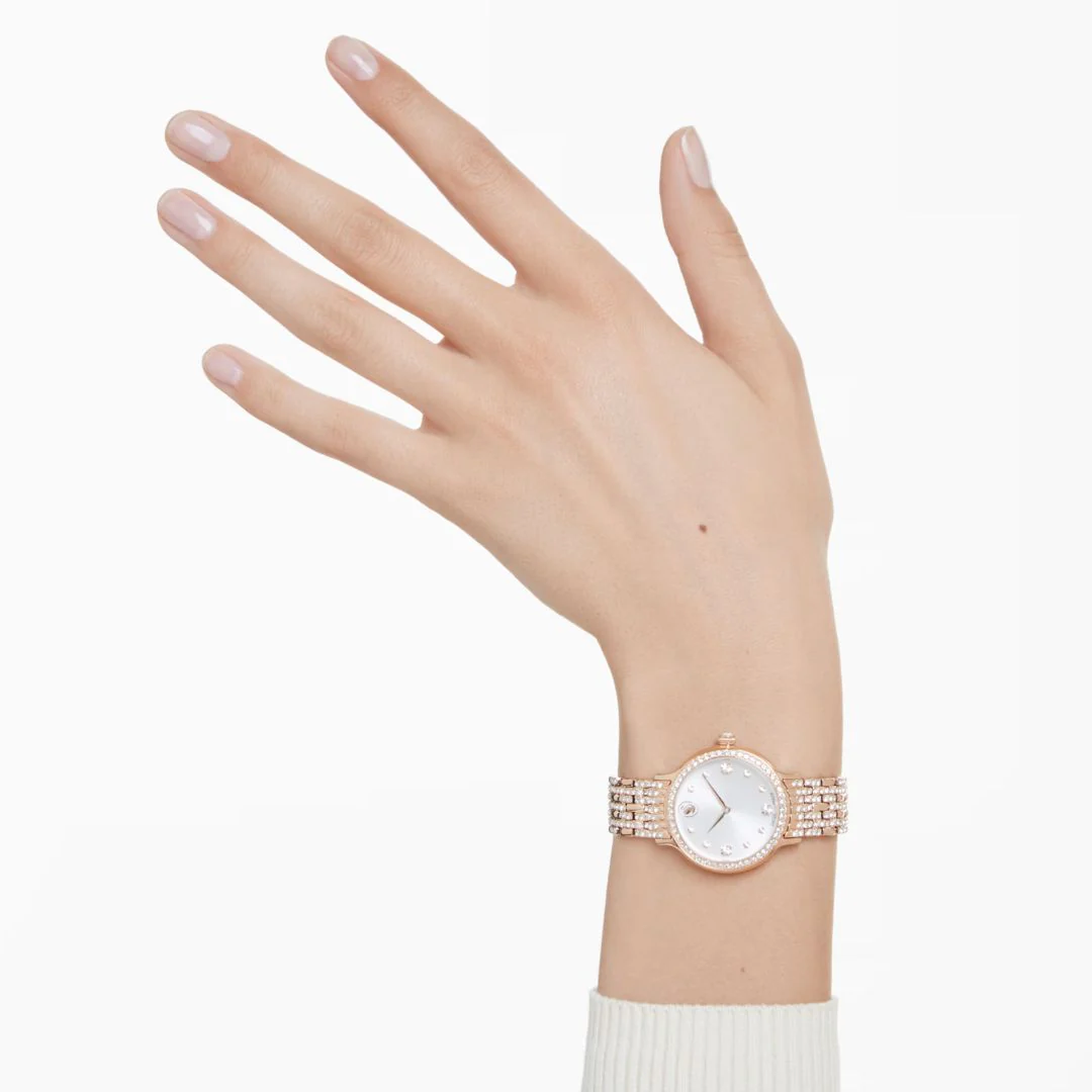 Swarovski Imber rannekello, ruusukullanvärinen ja kirkkaat kristallit, 5713883 - Image 2