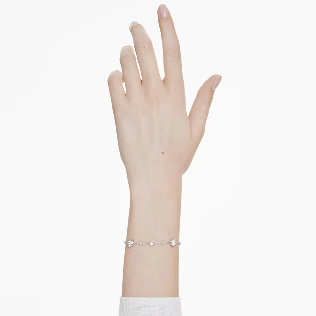 Swarovski Imber rannekoru, vaalea metalli ja kirkkaat kristallit, 5696079 - Image 2