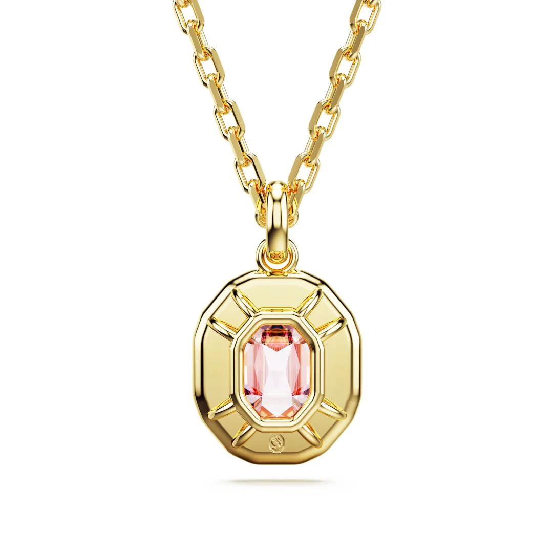 Swarovski Imber riipus, keltakullattu ja vaaleanpunainen kristalli, 5682531 - Image 5