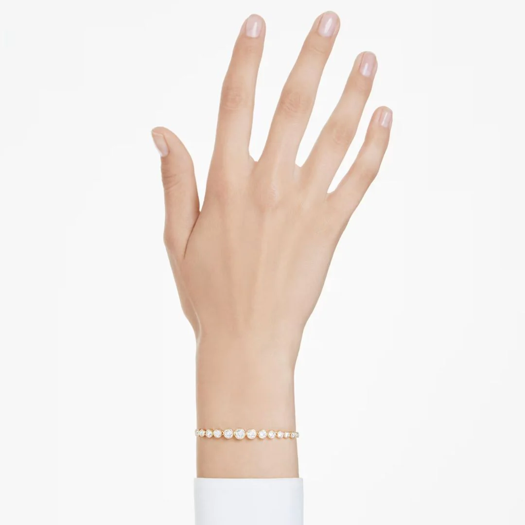 Swarovski Imber Tennis rannekoru, keltakullanväri ja kirkkaat kristallit, 5705450 - Image 2