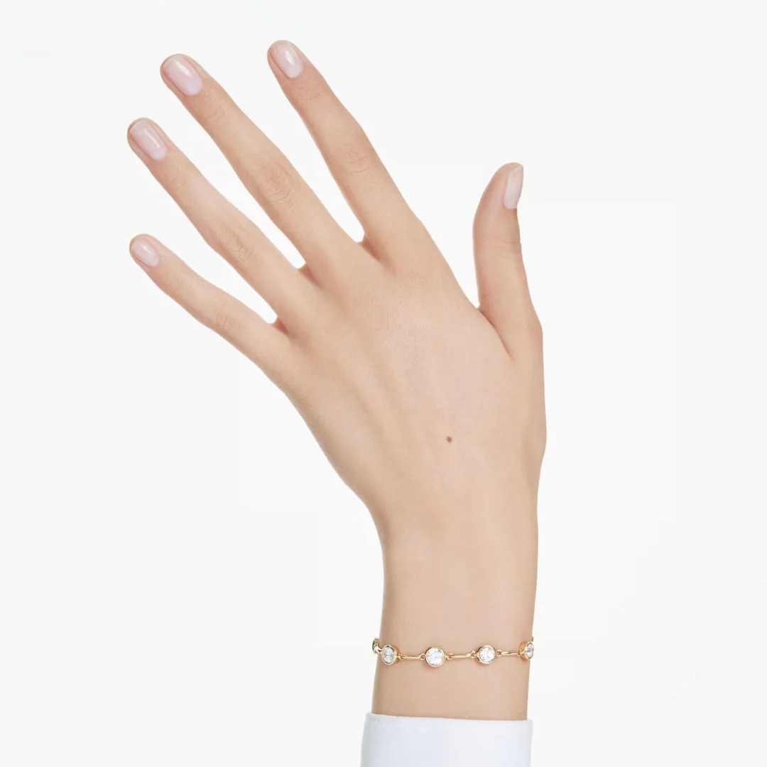 Swarovski Imber Tennis rannekoru, keltakullanväri ja kirkkaat kristallit, 5705465 - Image 3