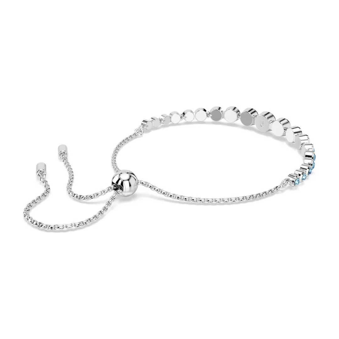 Swarovski Imber Tennis rannekoru, vaalea metalli ja siniset kristallit, 5719282 - Image 4