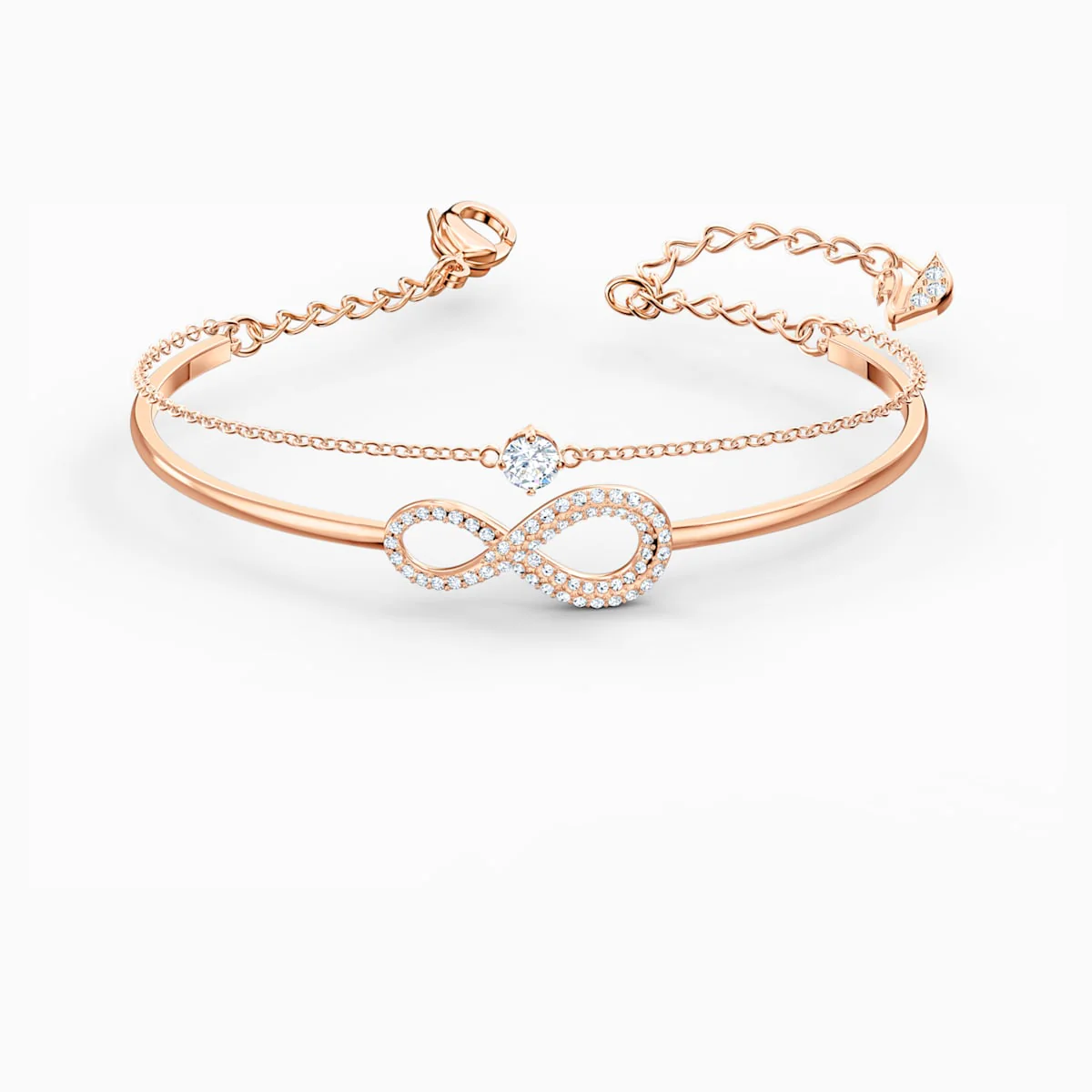 Swarovski Infinity kristallirannekoru, rose - Image 2