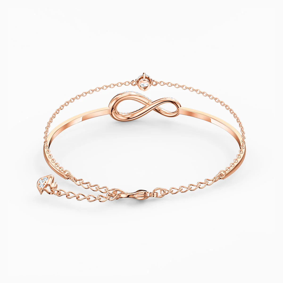 Swarovski Infinity kristallirannekoru, rose - Image 3