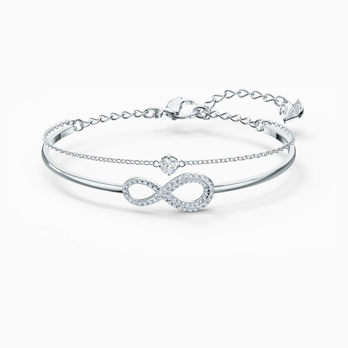 Swarovski Infinity kristallirannekoru, valkoinen - Image 3