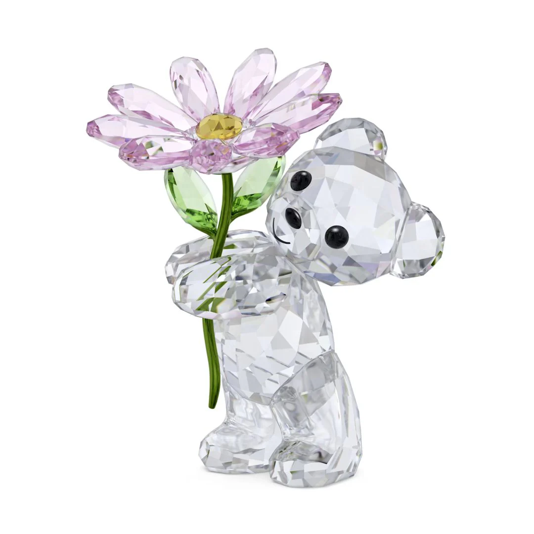 Swarovski Kris Bear A Daisy for You -kristallifiguuri 5675327