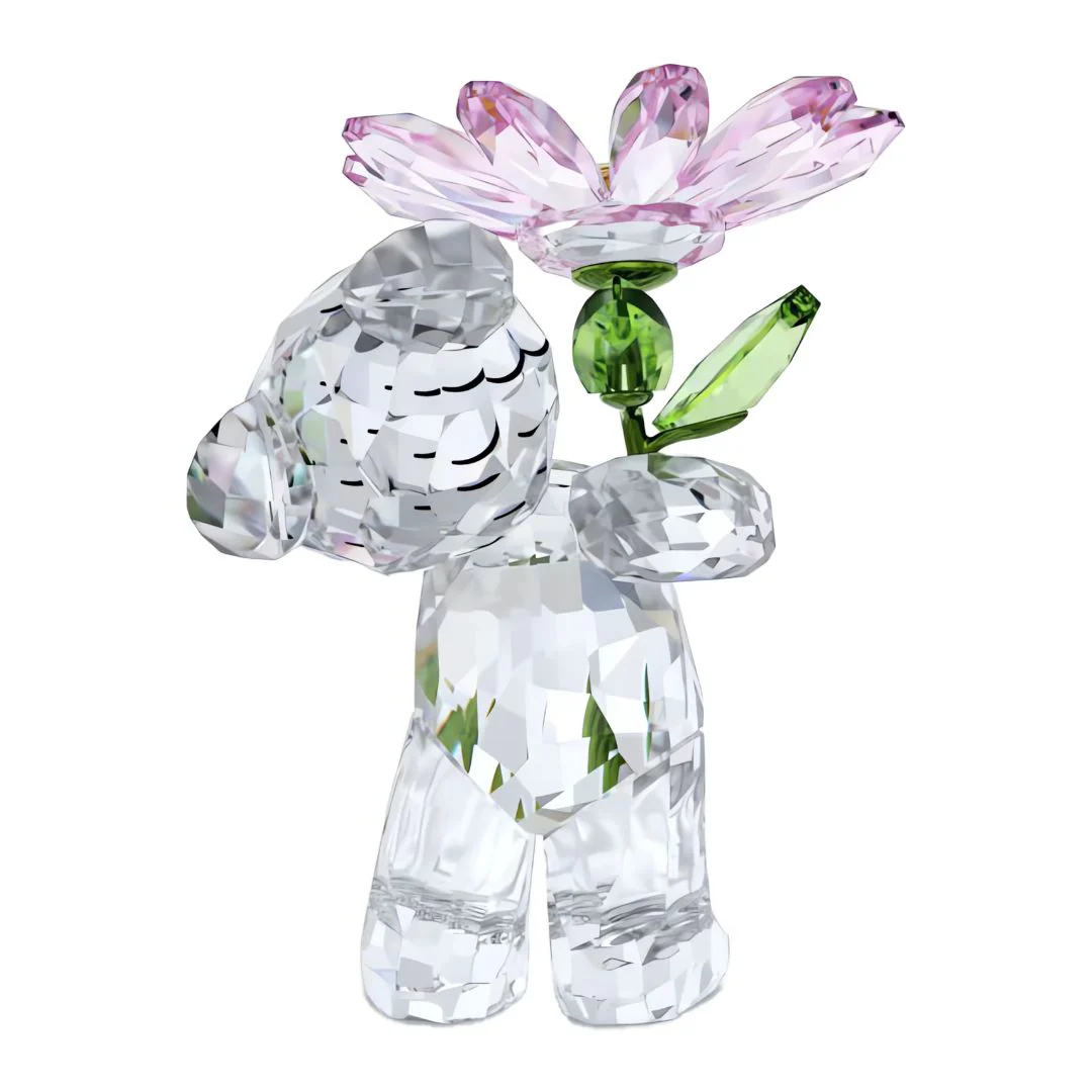 Swarovski Kris Bear A Daisy for You -kristallifiguuri 5675327 - Image 3